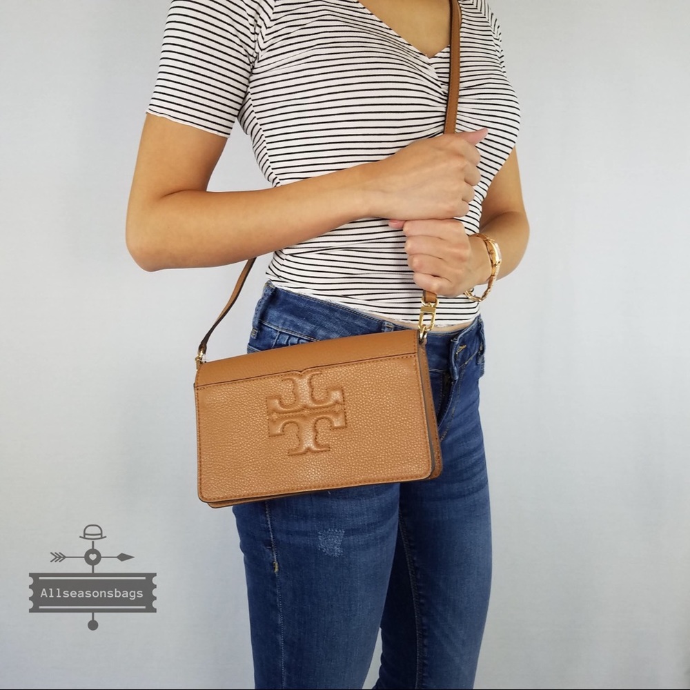 Tory Burch T Bombe small crossbody bark Bag NWT - Picture 3 of 8